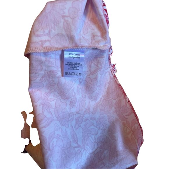 Duffield lane Lilian dress size large hibiscus haven print - NWT - Picture 6 of 7